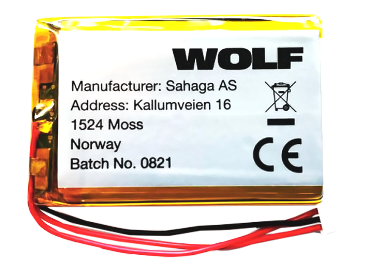 Ersatzbatterie zu Kapselgehörschutz WOLF DAB+ PRO